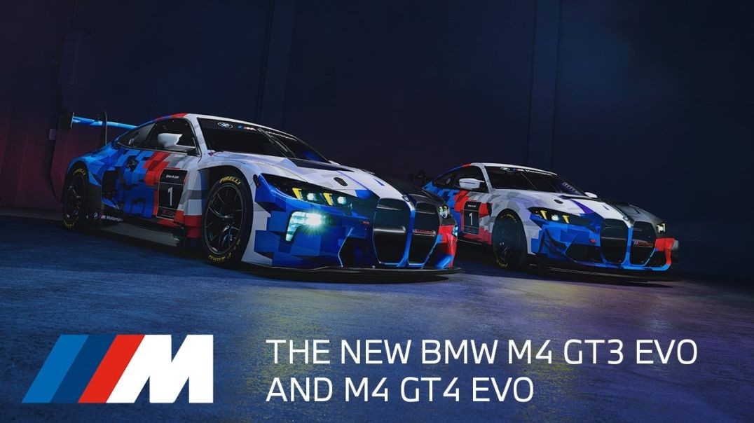 THE NEW M4 GT3 EVO and GT4 EVO.