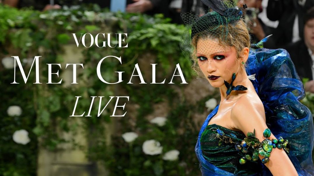 ⁣Live at Met Gala 2024 With Vogue