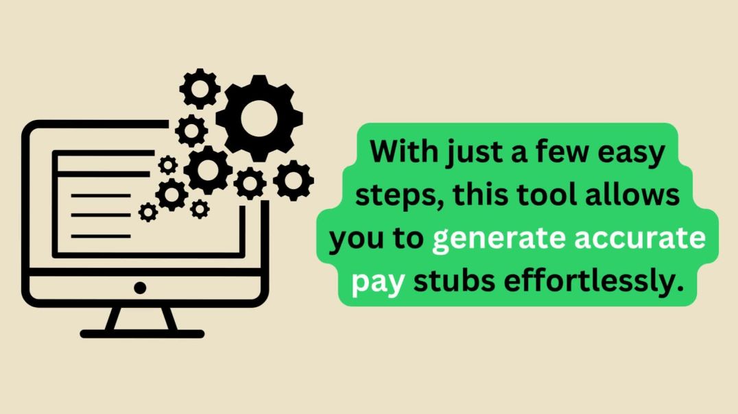 ⁣Online Paycheck Stub Creator| Create Accurate Pay Stubs Online| Seamless Way to Create Pay Stubs