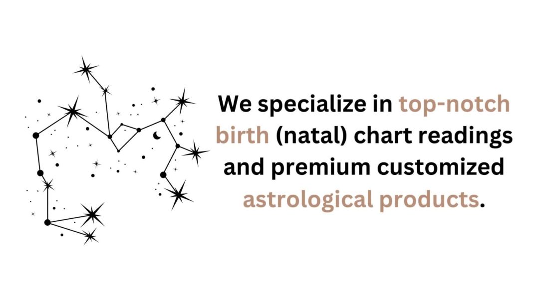 ⁣Order Zodiac Horoscope Birth Chart
