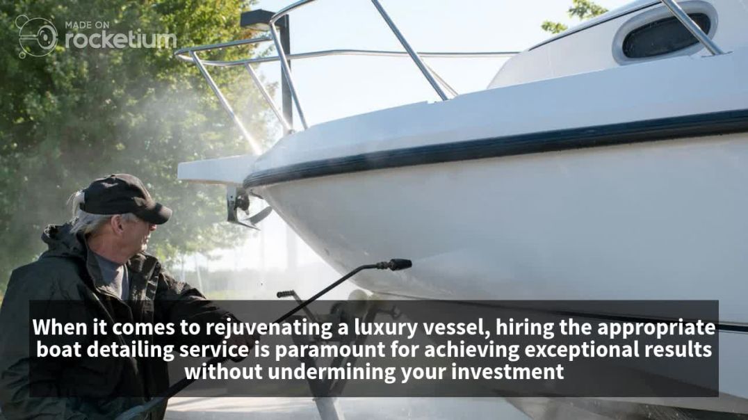 ⁣How to Find an Expert in Yacht Detailing