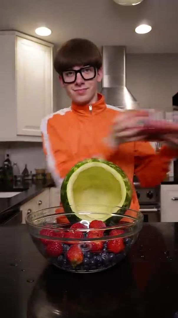 Watermelon jello salad