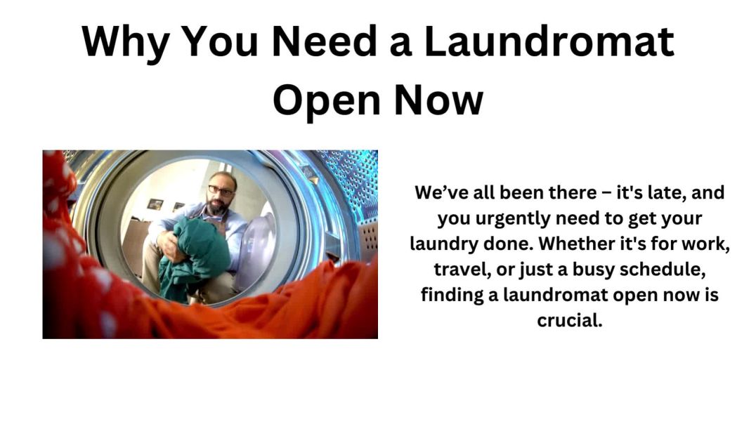 ⁣Finding a Laundromat Near Me Open Now Your Ultimate Guide