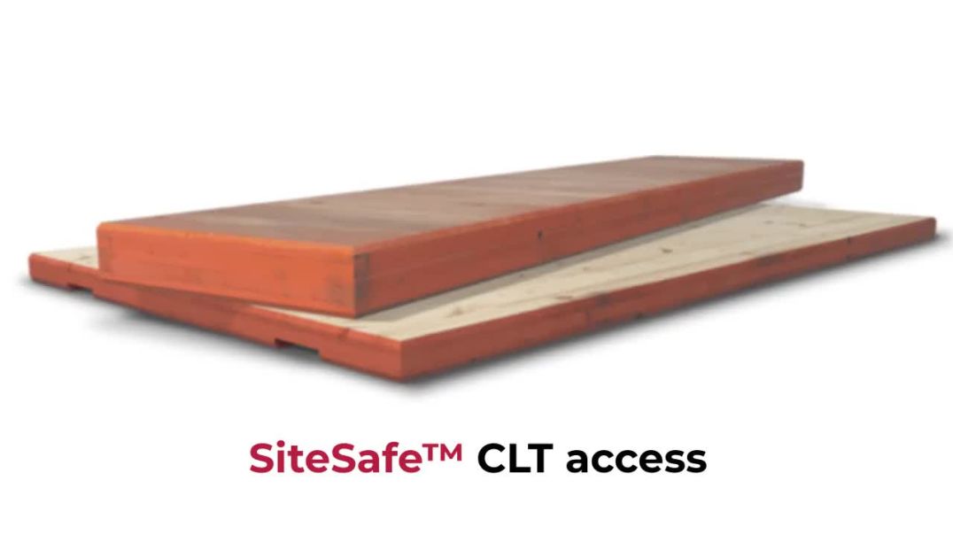 ⁣SiteSafe™ CLT Access Mats| Leading Access Matting Solution Provider in Alberta