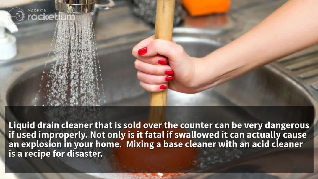 ⁣Instead of Using a Liquid Drain Cleaner, Hire an Experienced Plumber for Cleaning Clogged Drains