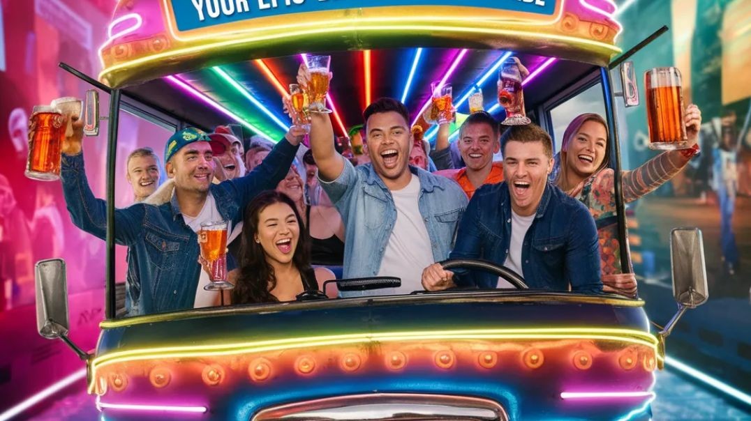 ⁣NOLA Beer Bus Your Epic Bachelor Party Ride