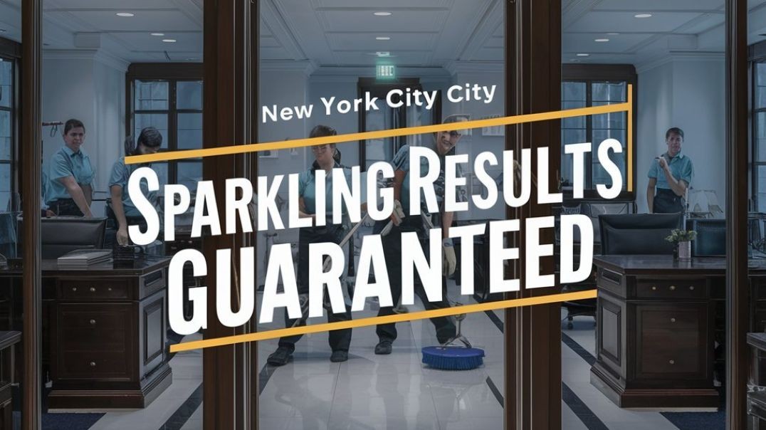 ⁣NYC Office Cleaning Sparkling Results Guaranteed