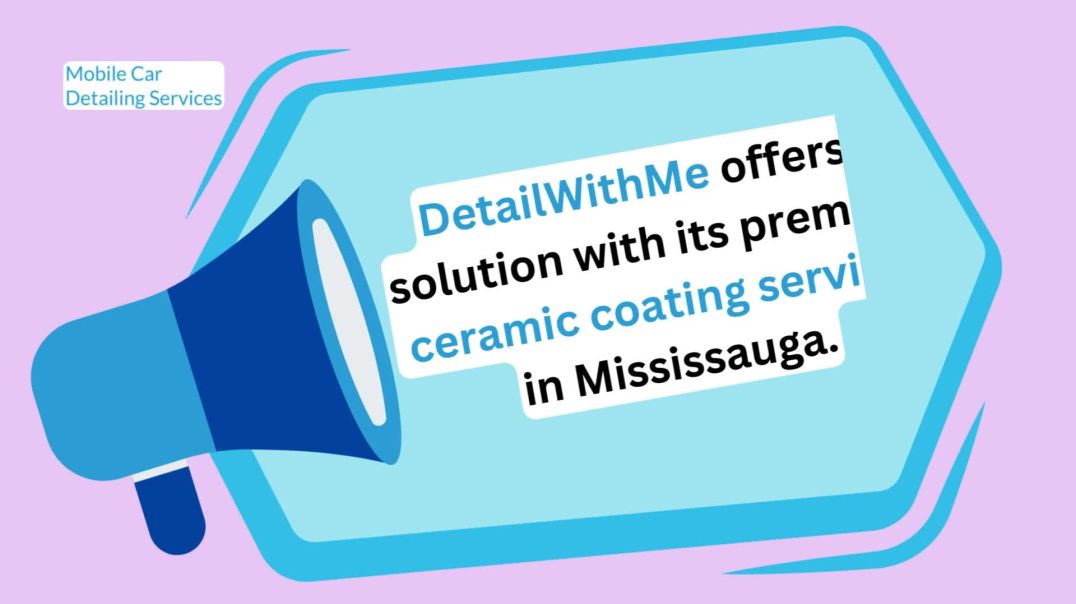 ⁣Get Ceramic Coating Services in Mississauga| Premium Ceramic Coating Services|