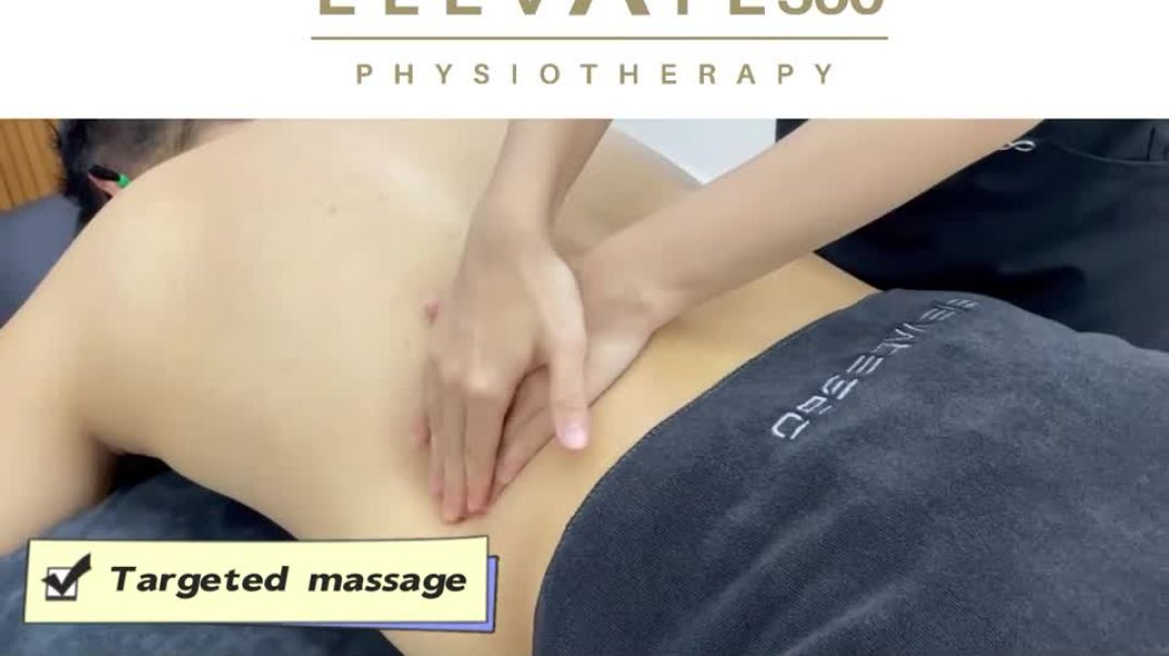 ⁣Sports massages with a signature in Singapore- Elevate Physiotherapy
