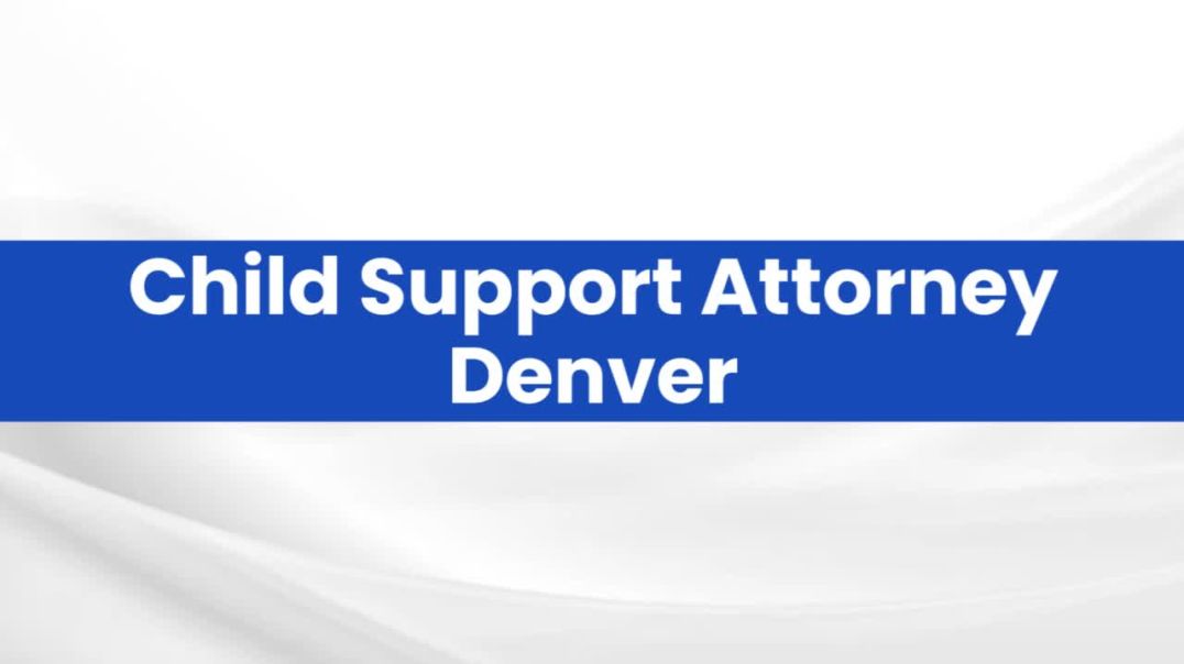 ⁣Child Support Attorney Denver