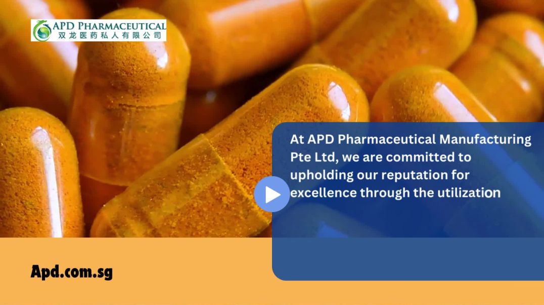 Reliable Partner for Capsule Manufacturing in Singapore - APD Pharmaceutical Manufacturing