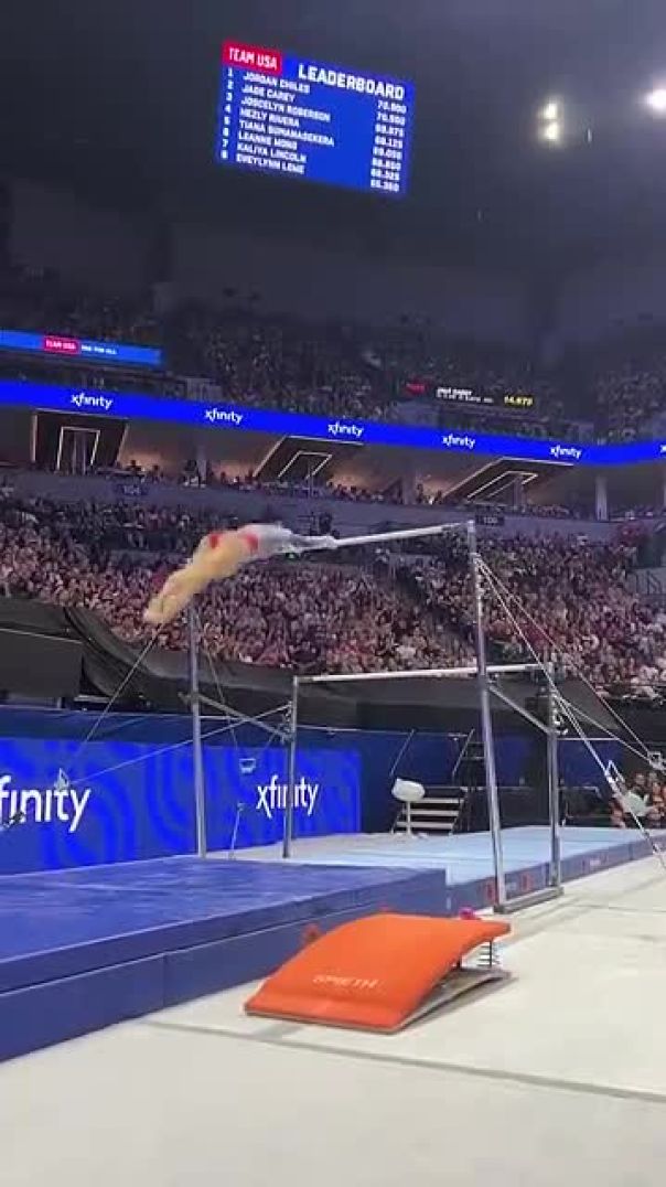 The comeback was crazy 👏 #gymnastics #gymnast #olympics #sports #olympic #ncaa #bars #sports