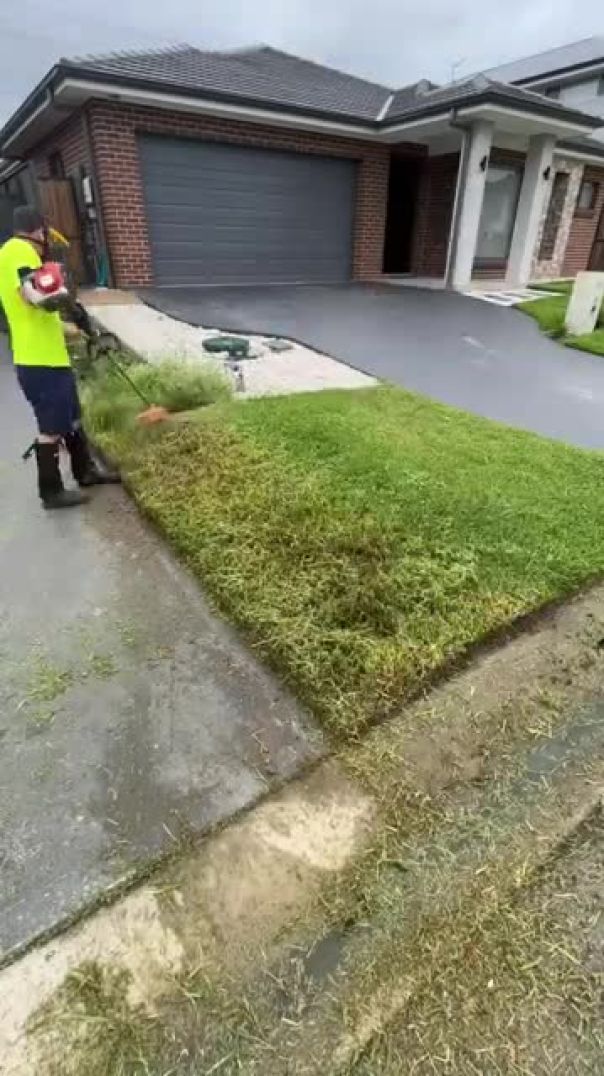 Unbelievable transformation by this lawn detailer #satisfying #shorts