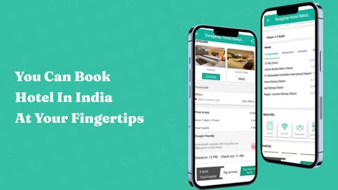 ⁣Swagstay - Best Hotel Booking App In India