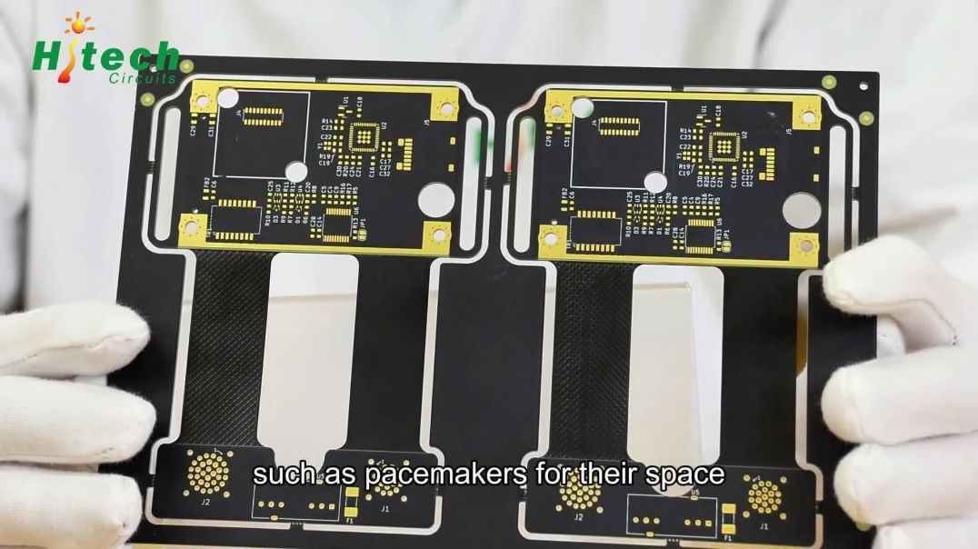 Rigid flex printed circuit board PCB manufacturer -- Hitechpcba