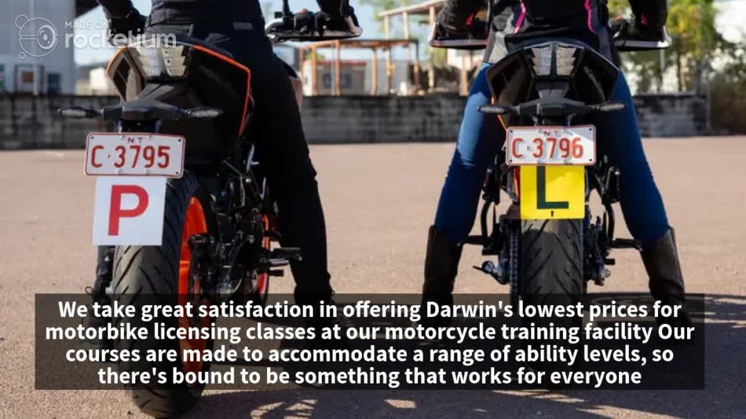 ⁣Find a best Restricted & Provisional Motorcycle License Course in Darwin