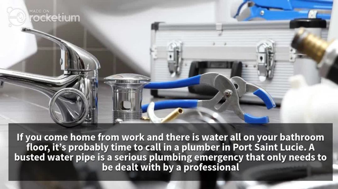 ⁣Five Signs That You Need a Plumber in Port Saint Lucie