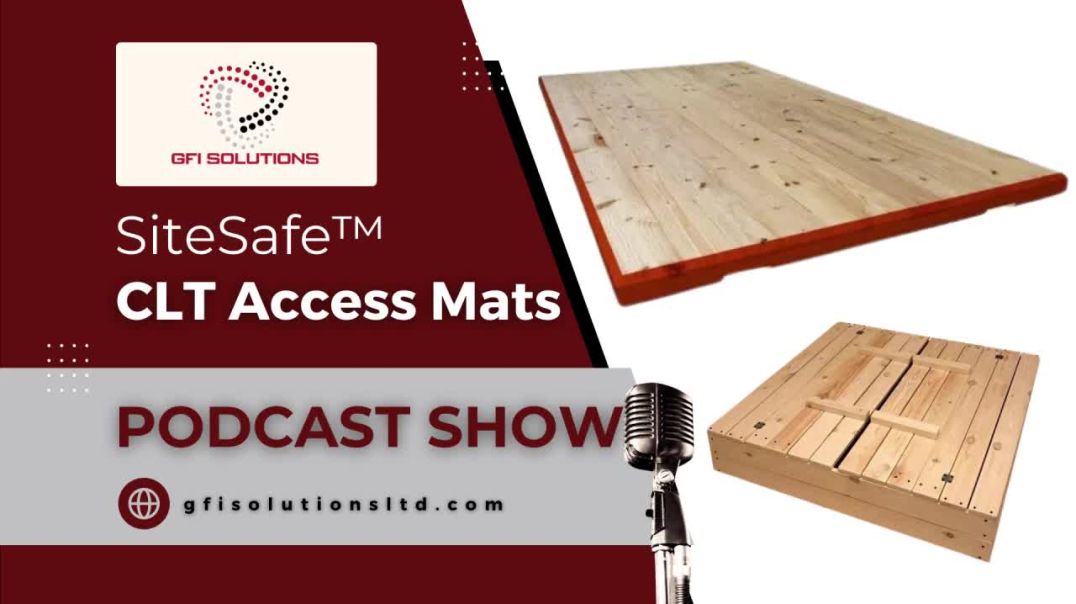 ⁣SiteSafe™ CLT Access Mats| CLT Access Mats for Sale| CLT Access Mats