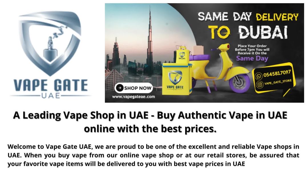 Affordable Vape Prices in Dubai - Shop Now - Vape Gate UAE