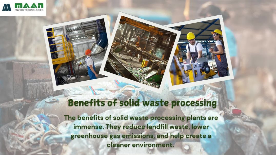 ⁣Innovative Solid Waste Management Solutions by Maan Enviro Technologies