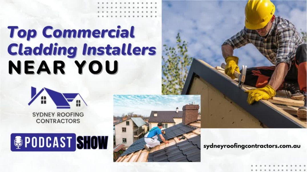 ⁣Top Commercial Cladding Installers Near You| Commercial Roofing Contractors in Sydney