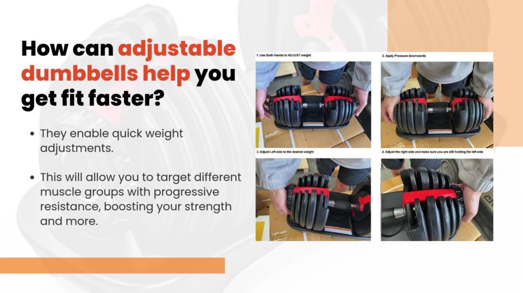 ⁣Dumbbell Sets for Sale Online| Adjustable Dumbbells| Affordable Dumbbell Sets