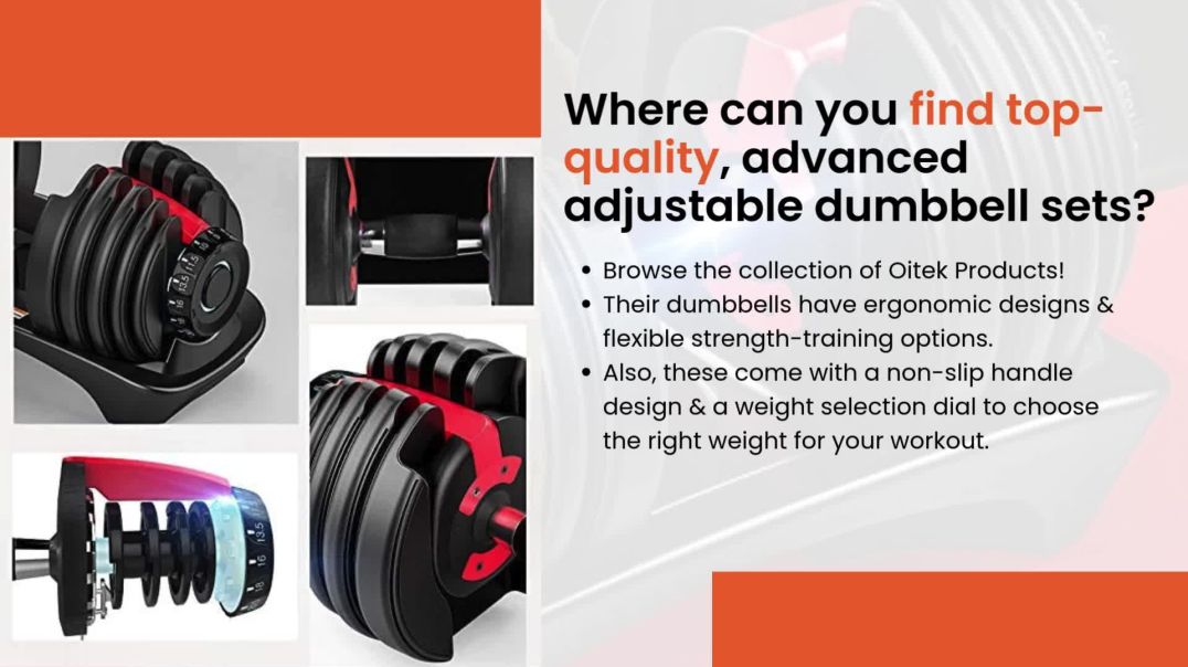 ⁣High-Quality Adjustable Dumbbell Set| Smart Adjustable Dumbbells