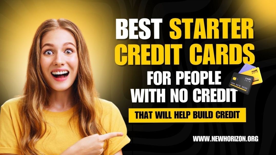 ⁣Best Starter Credit Cards For People With No Credit That Will Help Build Credit