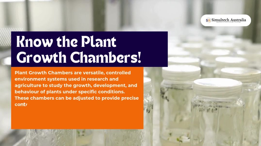 ⁣Plant Growth Chambers for Optimal Research in Australia at Simultech