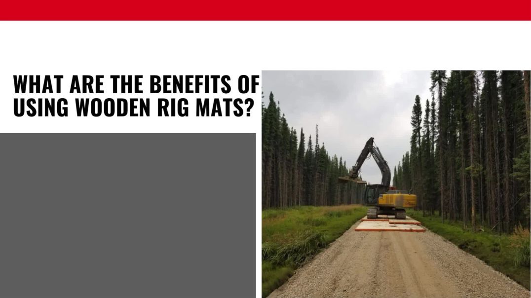 SiteSafe™ Wooden Rig Mats: Your Premier Access Matting Solution