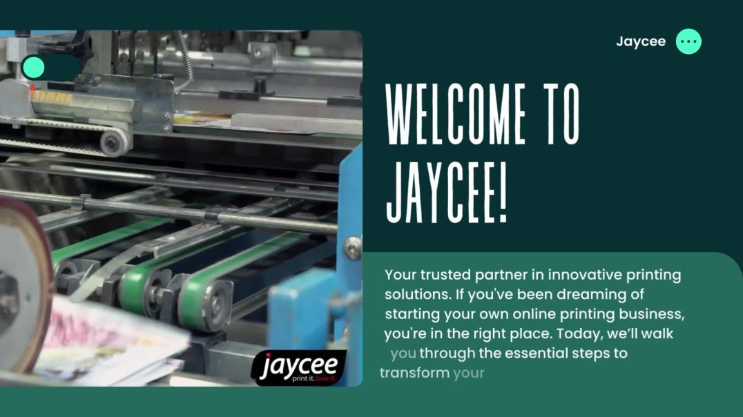 ⁣Exceptional Printing Services in Galway- Jaycee