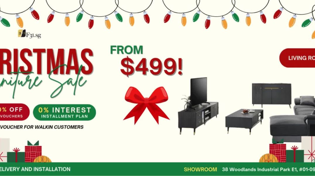 Unbeatable Discounts | F31 Furniture's Christmas Sale | Up to 80% Off