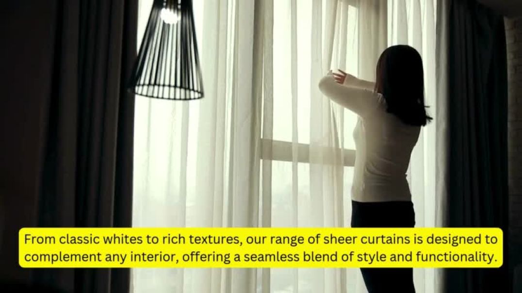 ⁣Lifestyle Curtains The Ultimate Sheer Curtain Specialist in Sydney