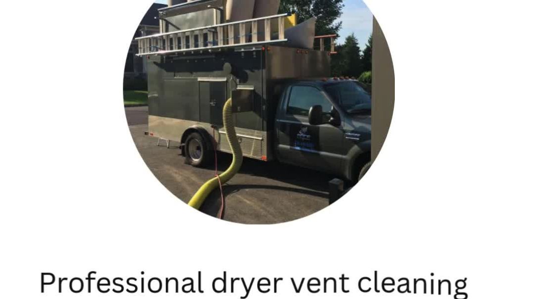 ⁣Professional Dryer Vent Cleaning