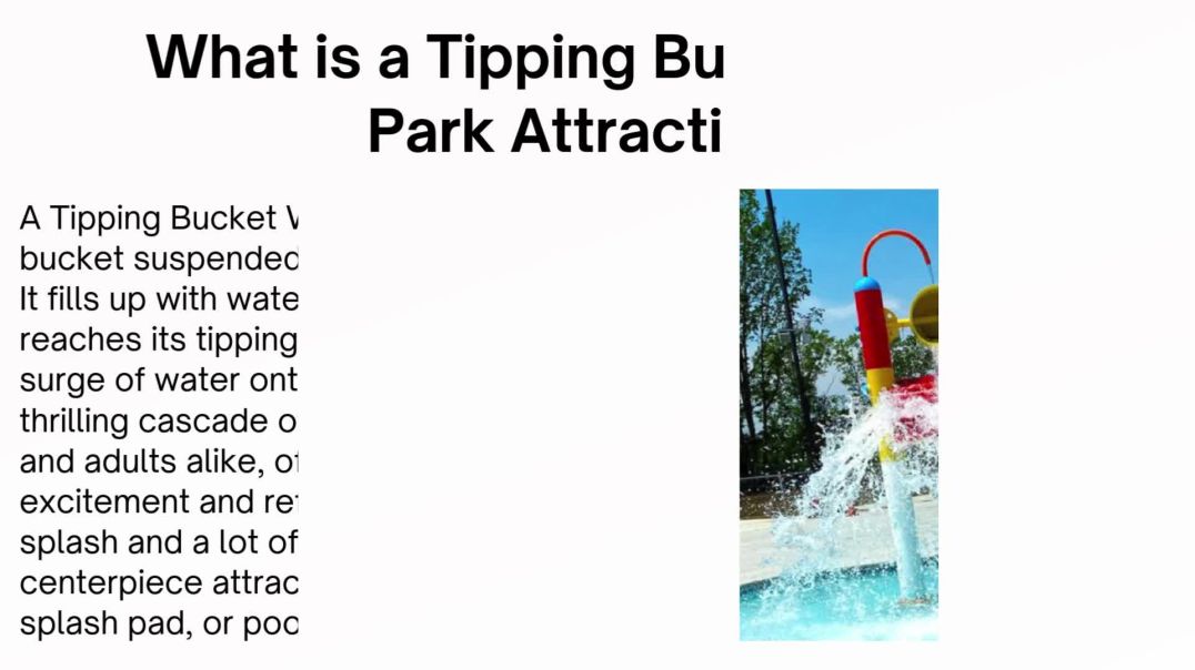 Tipping Bucket Water Park: Best Water Attractions - Empex Watertoys®