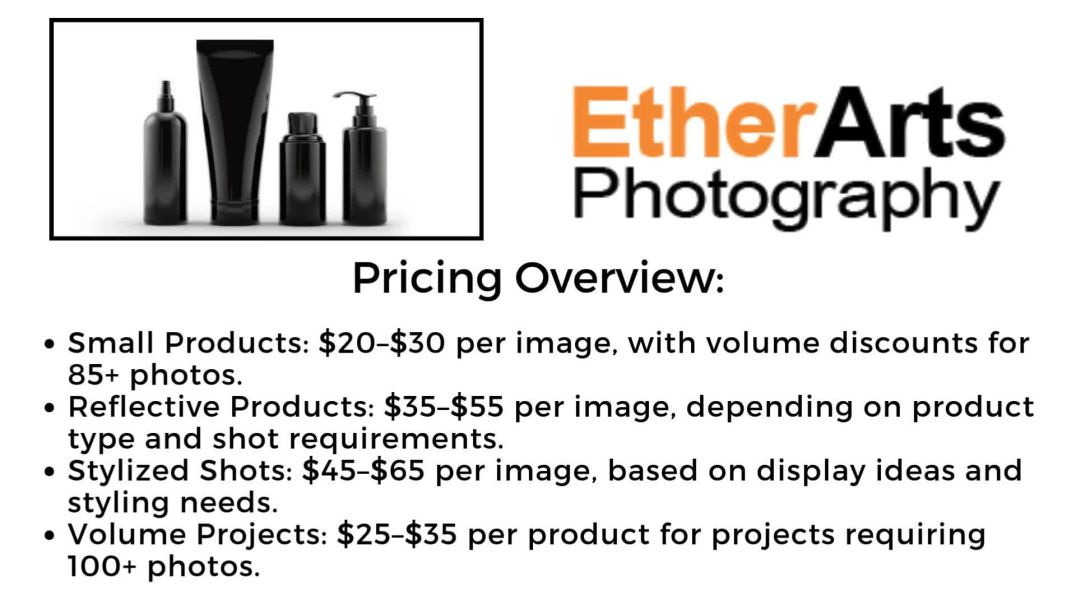 White Background For Ecommerce Images Of The Products - Etherarts Product Photography