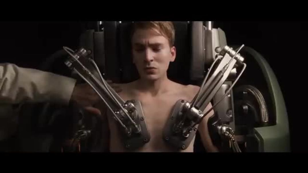 Steve Rogers Transformation Scene