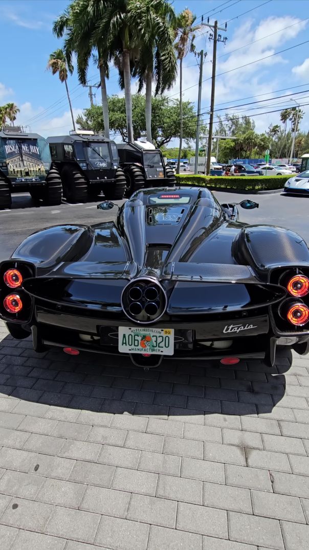 Pagani UTOPIA Start Up at Prestige Imports Miami