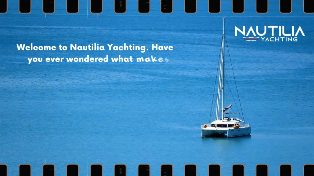 ⁣Book Luxury Catamaran Charter in Greece - Nautilia Yachting