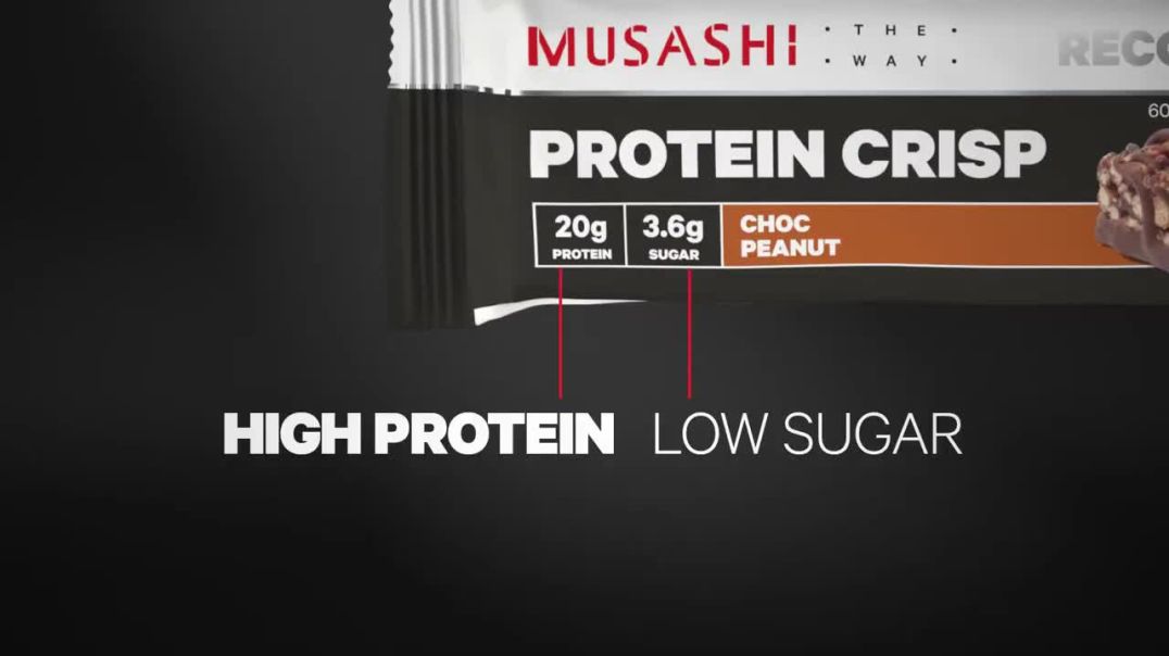 Discover the Delicious MUSASHI Protein Crisp: Your Ultimate Snack Solution!