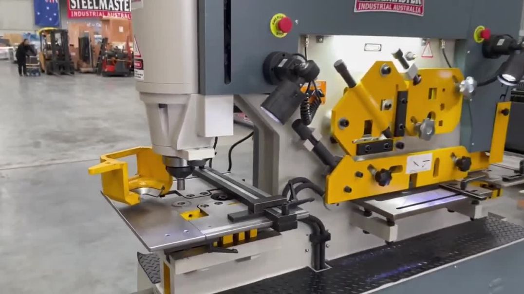 Discover the Steelmaster Multi 60 Punch and Shear Machine: Unmatched Precision and Durability!