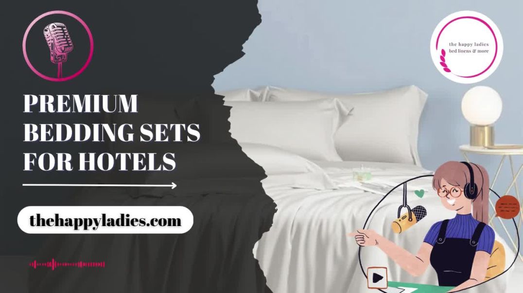 Premium Bedding Sets for Hotels| Luxurious Bed Sets| Exquisite Bedding Collection