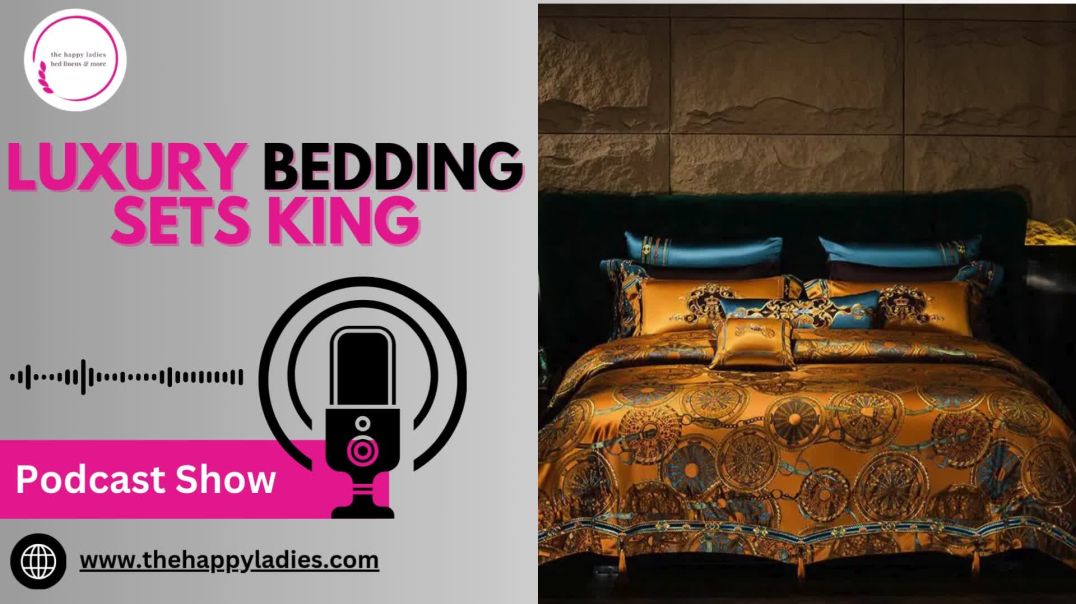 King-Size Luxury Bedding Sets| Exquisite Bedding Set Collection| Luxurious Bedding Linens