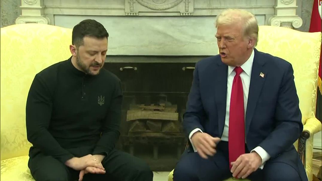 Trump, Zelensky meeting turns to shouting match