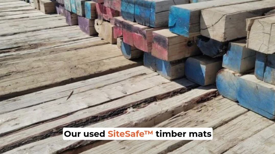 ⁣Ultimate Guide to Affordable Wooden Mats | SiteSafe™ Best Wood Mats for Sale