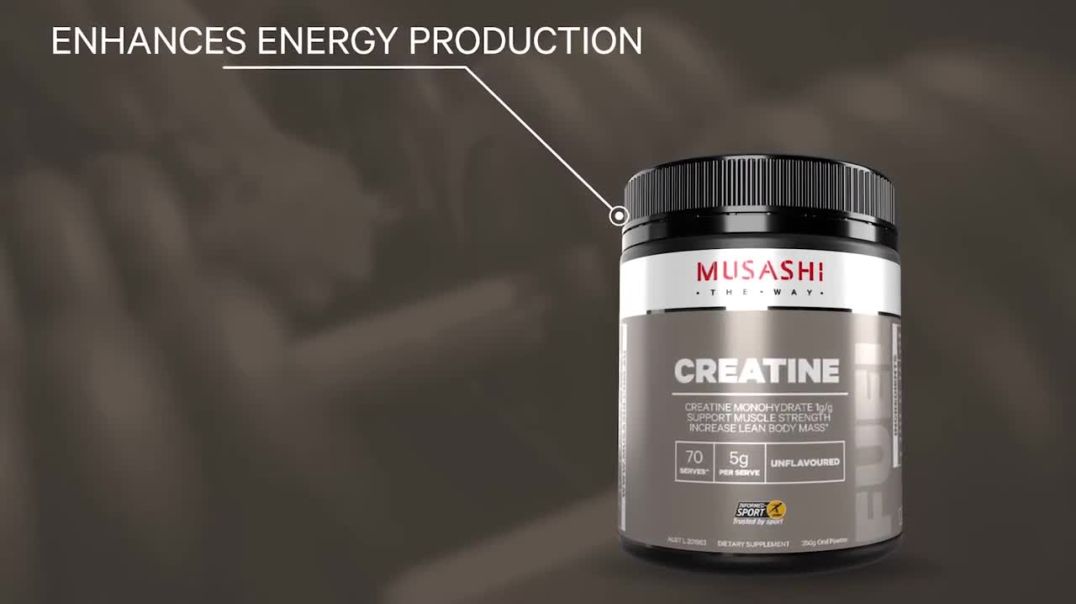 MUSASHI CREATINE POWDER