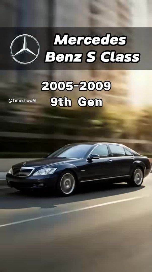 The Evolution of the Mercedes-Benz S-Class (1951-2025) | A Luxury Sedan Legacy