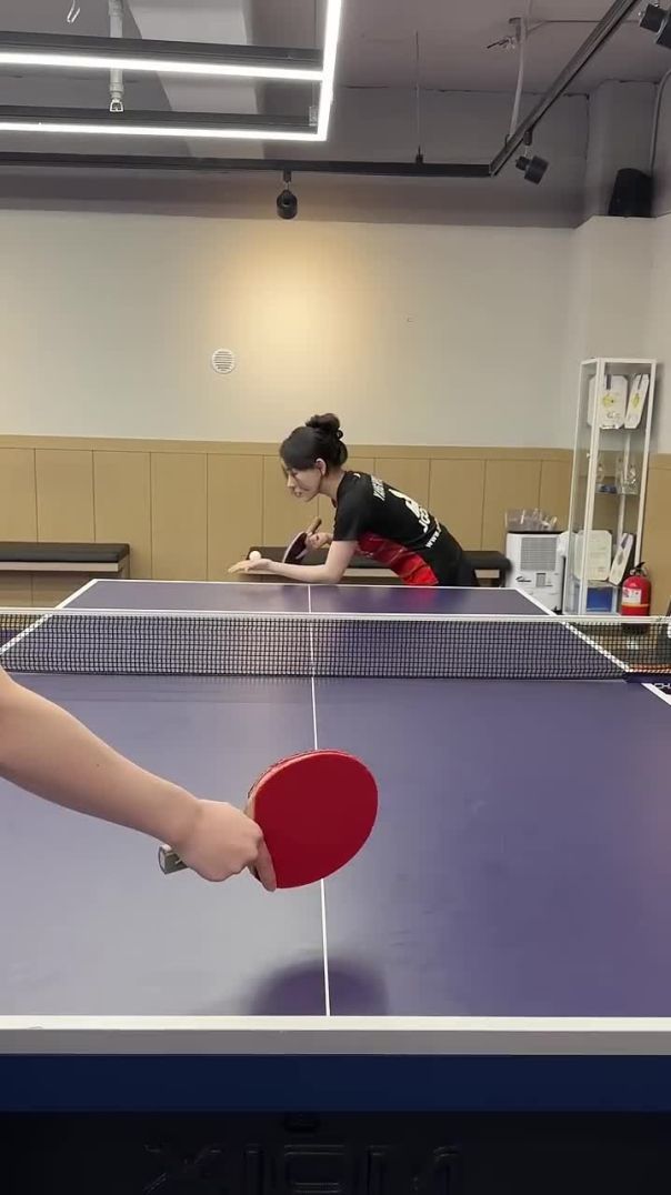 How to Return a Heavy Backspin Serve in Table Tennis