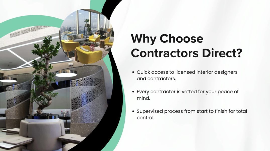 Commercial Refurbishment| Top Refurbishment Specialists in Dubai| Contractors Direct