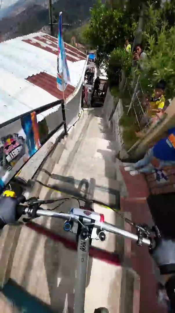 Insane Urban Downhill MTB Ride Through the City Streets